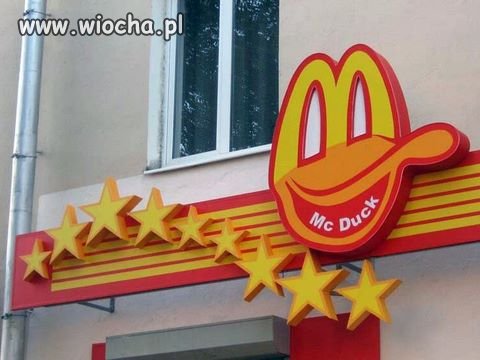 Mc Donald's??Nie Chińska odmiana Mc Donald's