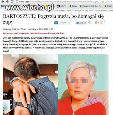Biedny chłop był tylko głodny