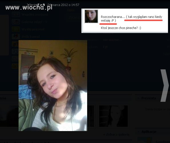A Ty po wstaniu jesteś tak