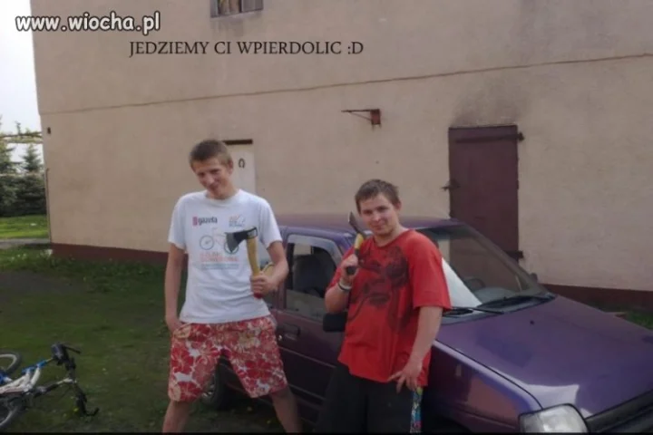Jest siekiera- jest impreza...