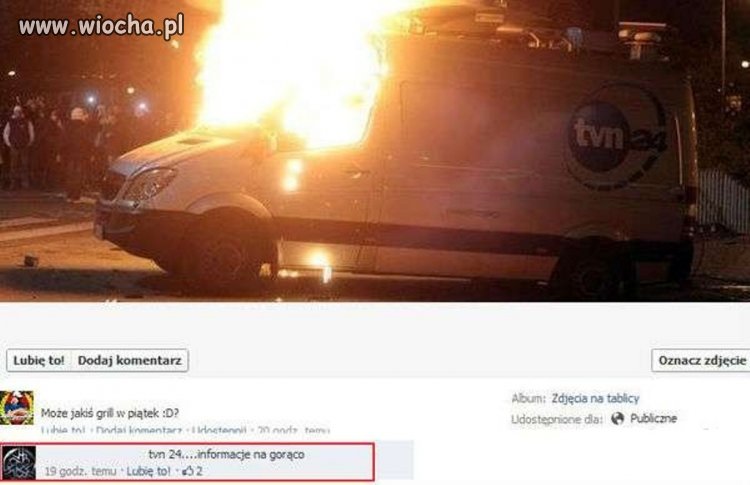 Zawsze gorące informacje...