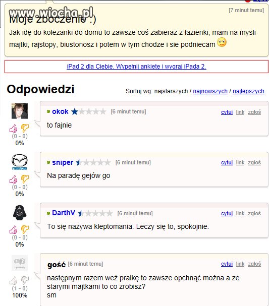 Moje zboczenie
