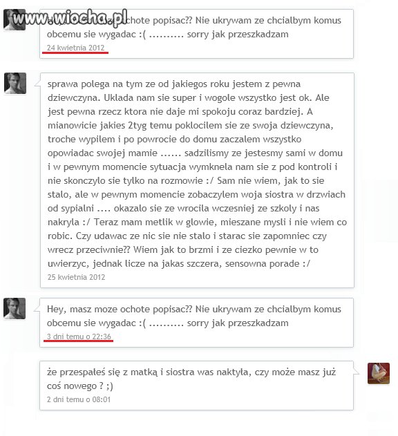 Wysyła hurtowo wiadomość o seksie z własną matką