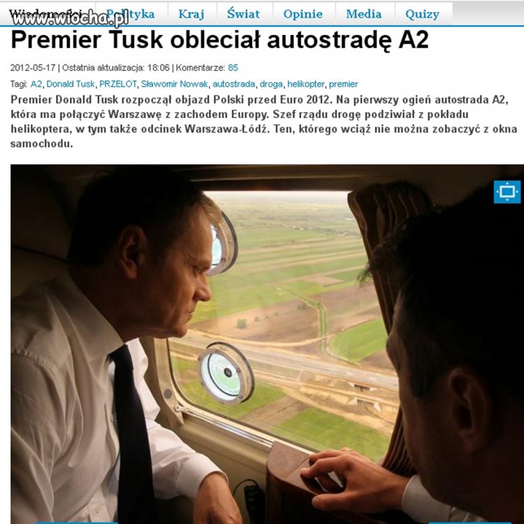 "Przelotne polskie autostrady"
