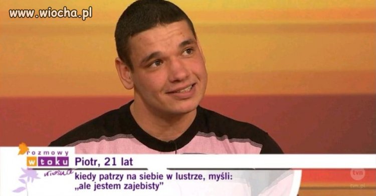Nie ma to jak samouwielbienie.