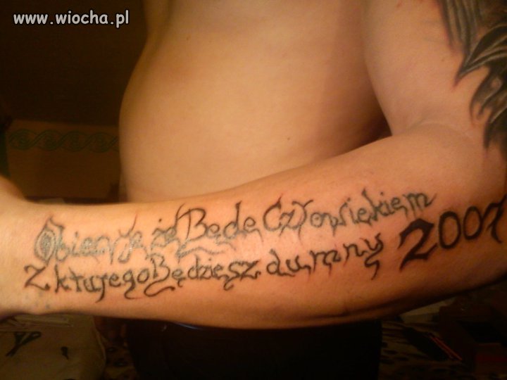 Nie ma to jak kozacka dziara 
