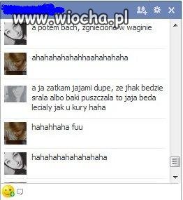 Dla mnie to wiocha co dodają na fb 