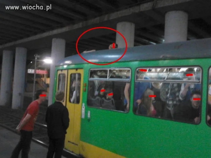 W podróż na dachu ...