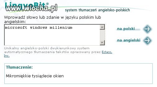 System tłumaczeń ...