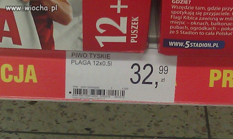 PLAGA W TESCO