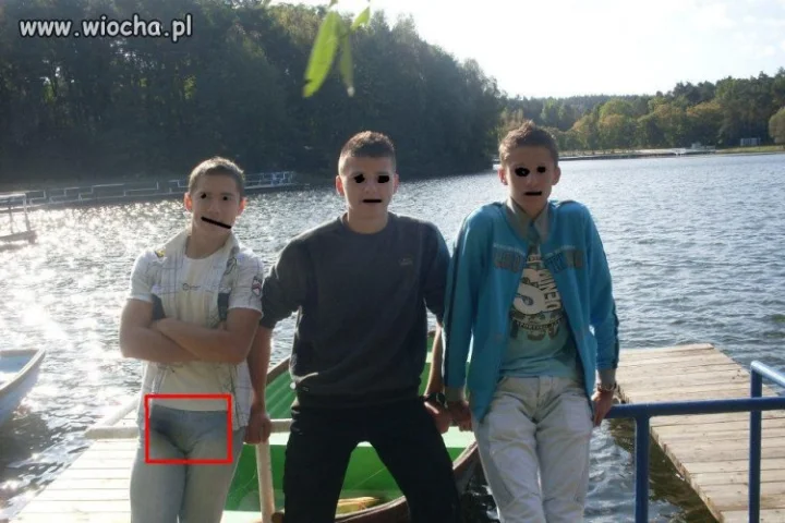 Coś go wcięło 