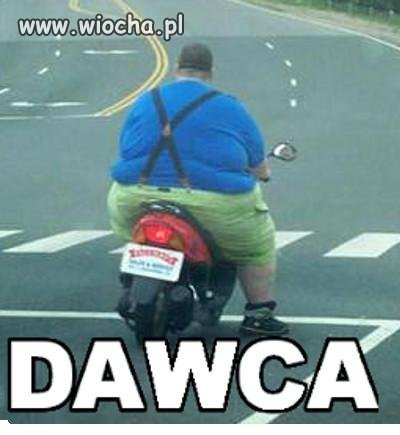 Dawca ale czego?