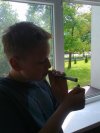 Lans na blanta z gazety