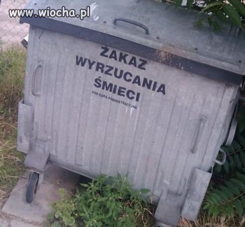 Zastanawiam się ku czemu służy ten kontener...