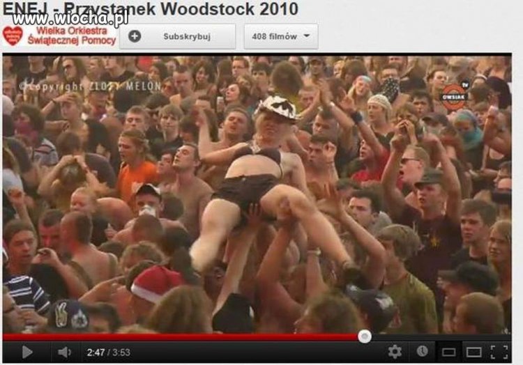 A na Woodstocku bawimy się i korzystamy z okazji...