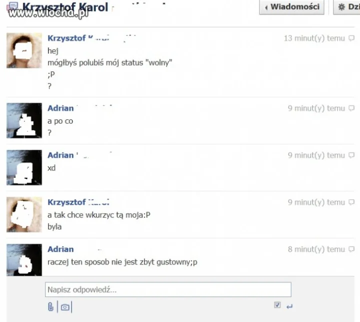 JAK WKURZYĆ SWOJĄ BYŁA NA FB 