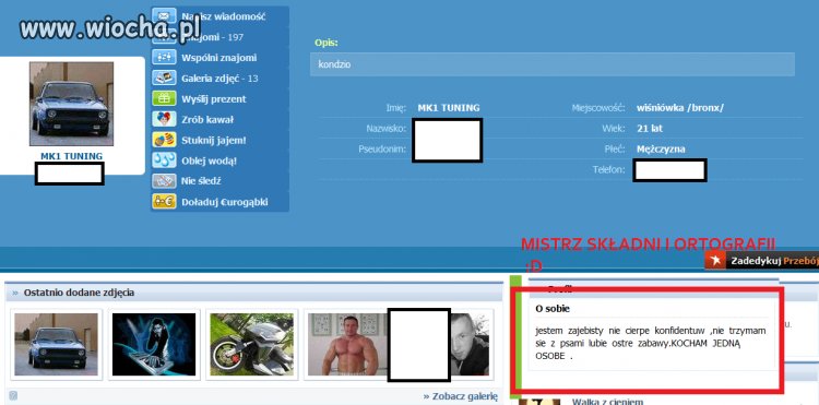 21 letni MISTRZ SKŁADNI I ORTOGRAFII