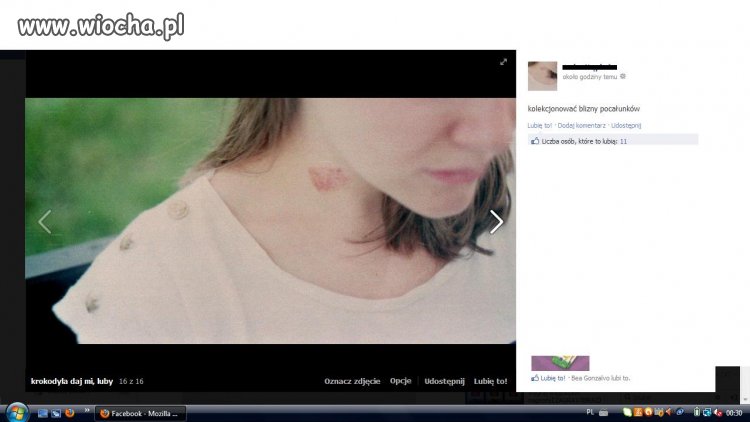 Nie ma jak pochwalić się "malinką" na fb