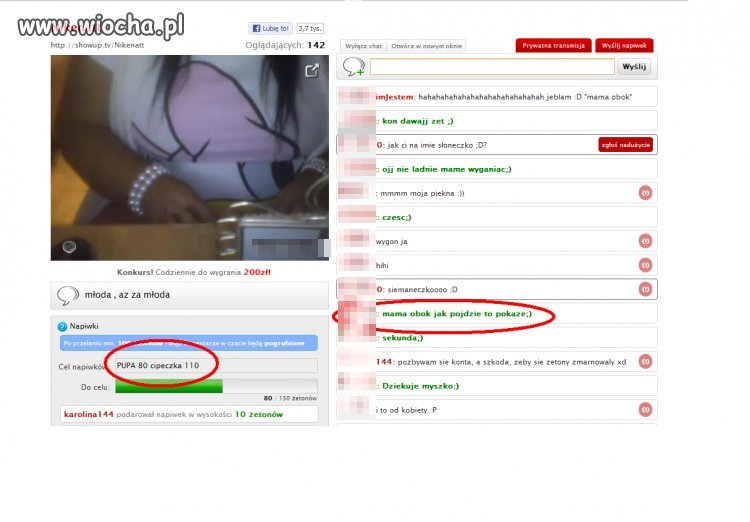 Wstydzi się pokazać tylko mamie