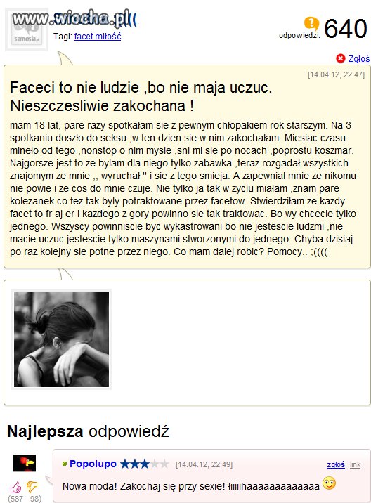 Zakochać się przy sex-ie...