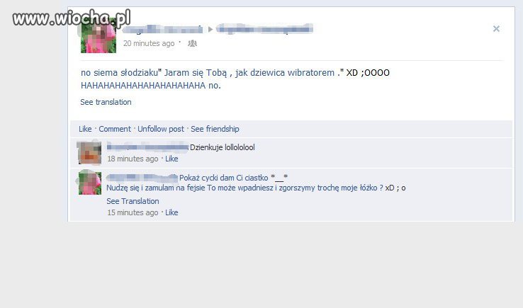 Doznać...