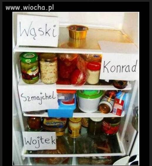 Lodówka studenta...