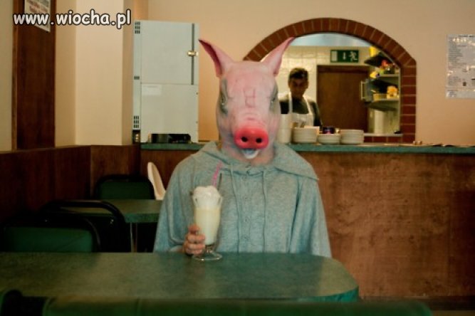 Nie, tylko shake'a poproszę