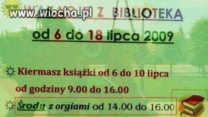 Wakacje z biblioteką