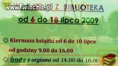 Wakacje z biblioteką