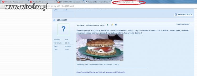 Hamburgery lepsze niż w MC