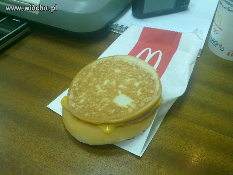To ma być cheeseburger?