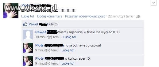 Biały przeszedł 