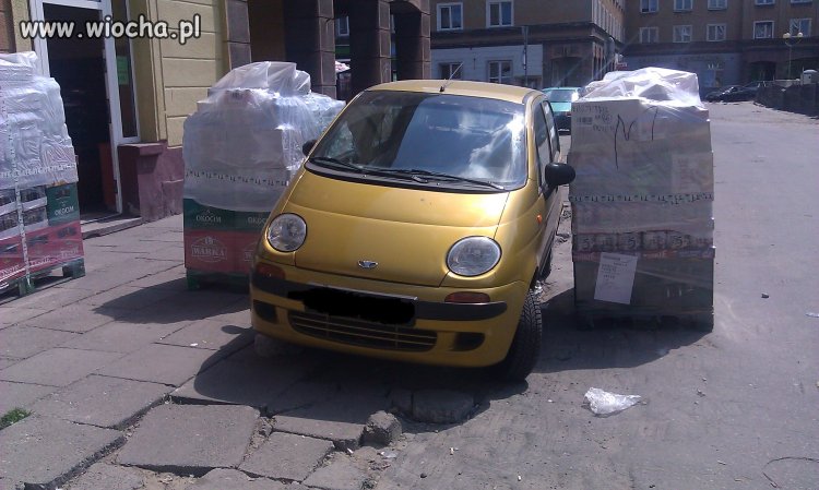 Niekiedy trzeba patrzeć gdzie się parkuje