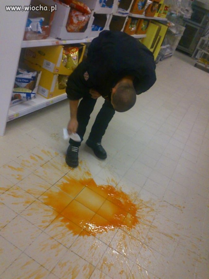 Rozbiłem coś w supermarkecie 
