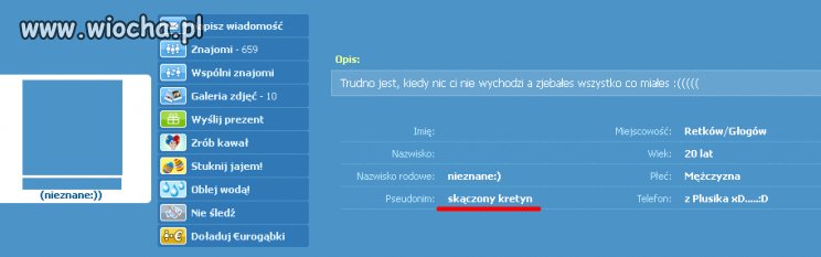 Niezłe ma Pseudo !