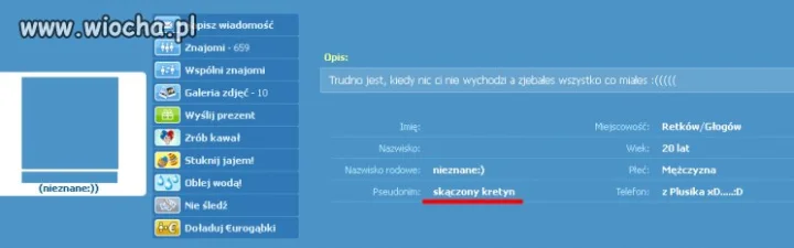 Niezłe ma Pseudo !
