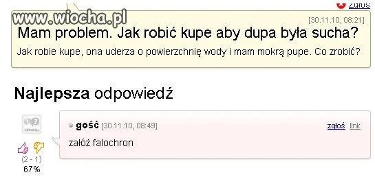 Problem z kupą...