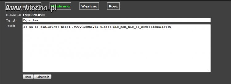 "Daj mu plusa bo na to zasługuje"