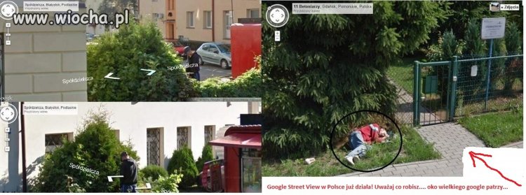 Oko wielkiego Google w Polsce...