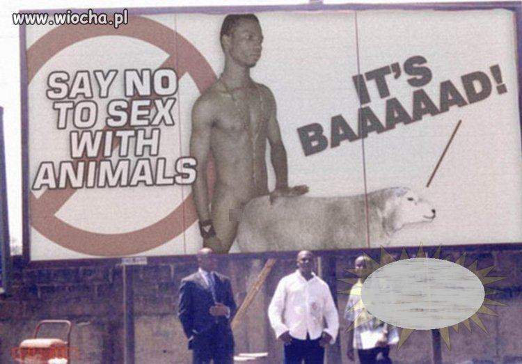 Ciekawy billboard.
