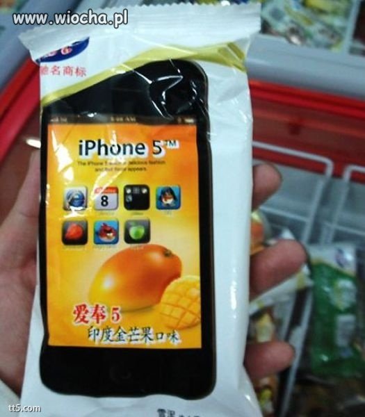 Chiński iPhone 5 rozgrzewa serca...