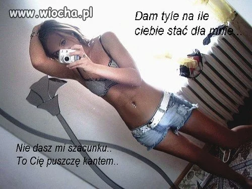 Oczekuje szacunku
