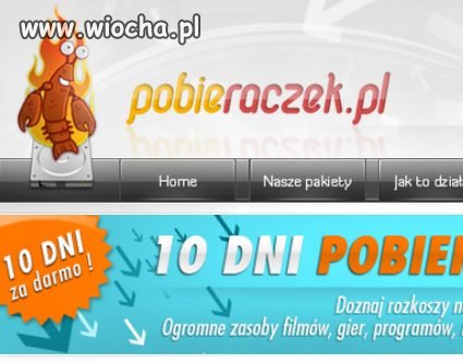 Pobieraczek.pl to jest wiocha każą płacić 