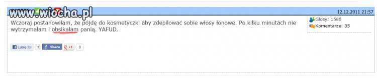 Uuu...szczerość ludzka ...