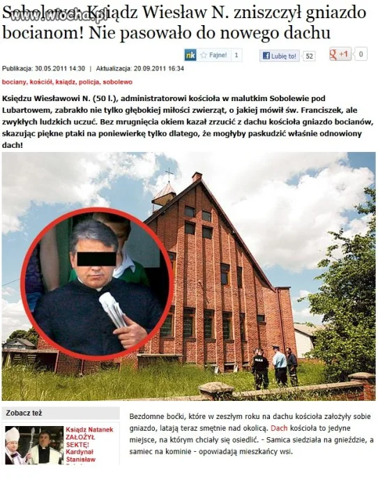 Może już miał dość dzieci???