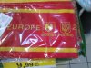 Pomyłka w Hiszpanii na flagach i szalikach na euro