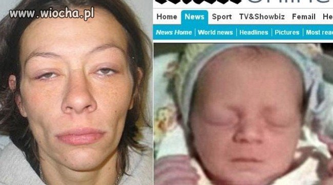 Włożyła dziecko do pralki i ją włączyła.