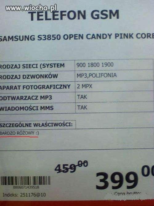 Szczególne właściwości 