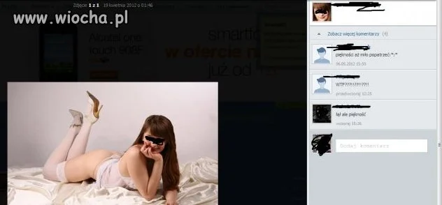 Kolejna chwali się dupą