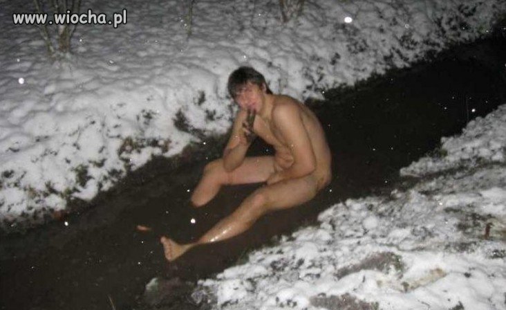 Zimowa kąpiel